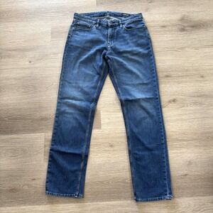 Bonobos Blue Premium Stretch Slim Fit Denim Jeans Men's Size 34x34